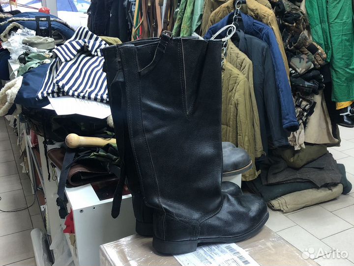 Сапоги юфтевык армейские оригинальные