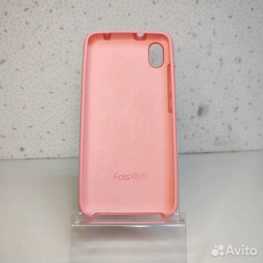Чехол силиконовый xiaomi Redmi 7A розовый