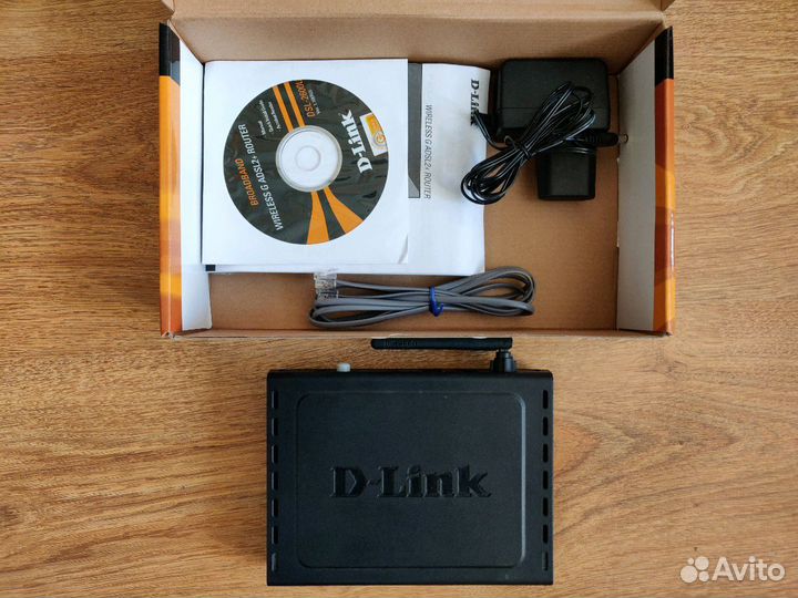 Роутер D-Link DSL-2600U