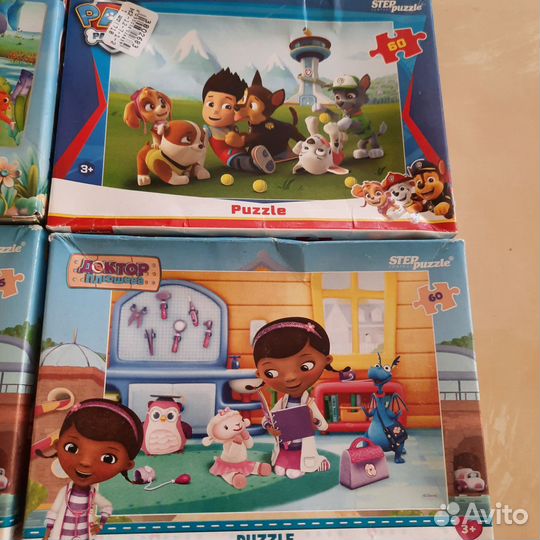 Пазлы Доктор Плюшева, Виспер, Щенячий патруль