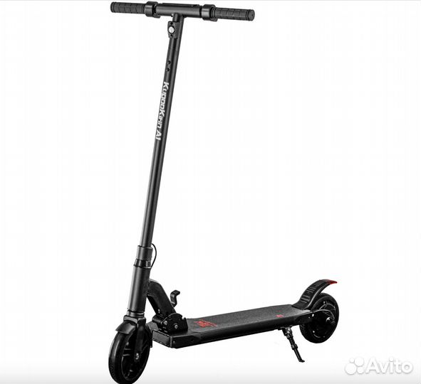 Электросамокат kugoo A1, до 100 кг, чёрный