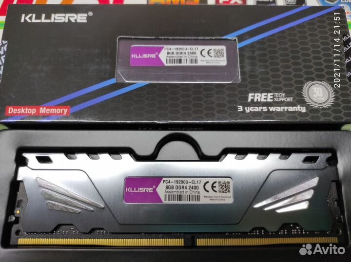 Оперативная память DDR4 DDR3 Kllisre Atermiter