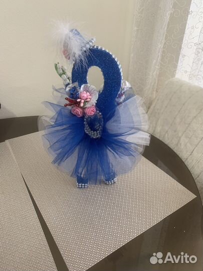 Цифра 8 кукла на день рождения