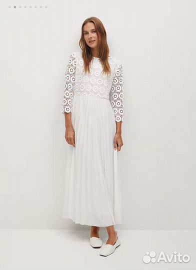 Белое свадебное платье 46-48 размер