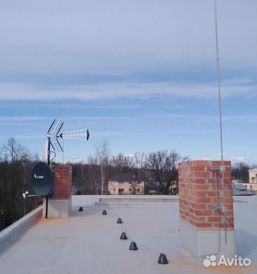 Заземление, связь и интернет 4G, тв