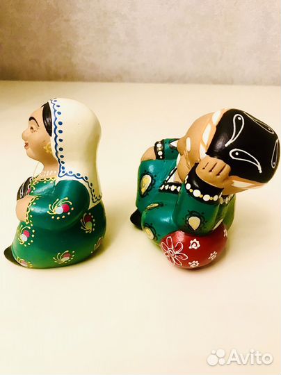 Глиняные фигурки Узбекская парочка