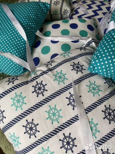 Бортики в детскую кроватку