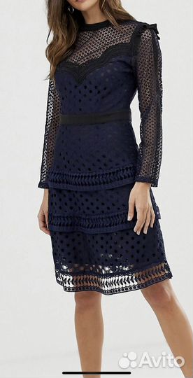 Платье в стиле self-portait