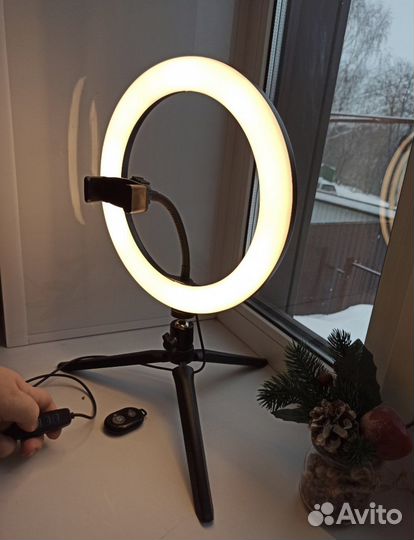 Кольцевая лампа 26 см