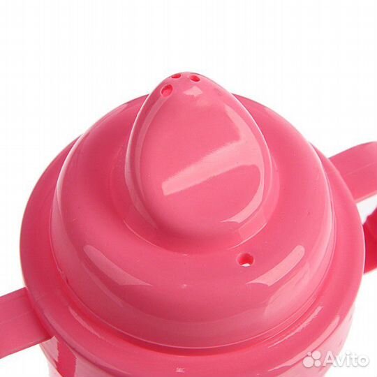 Поильник Голубой / Розовый + Имя Ребёнка