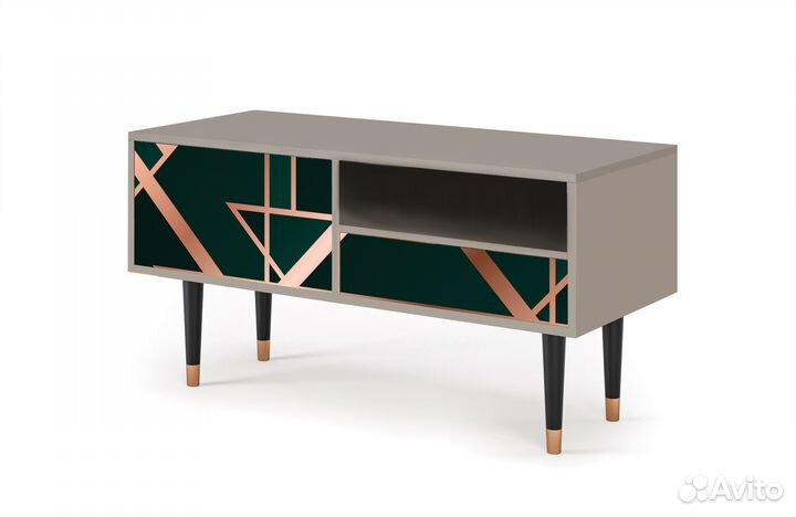 Тв-тумба T3 - Сатин - Emerald Gats