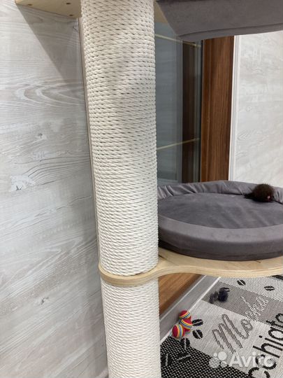 Игровой комплекс-когтеточка для кошек