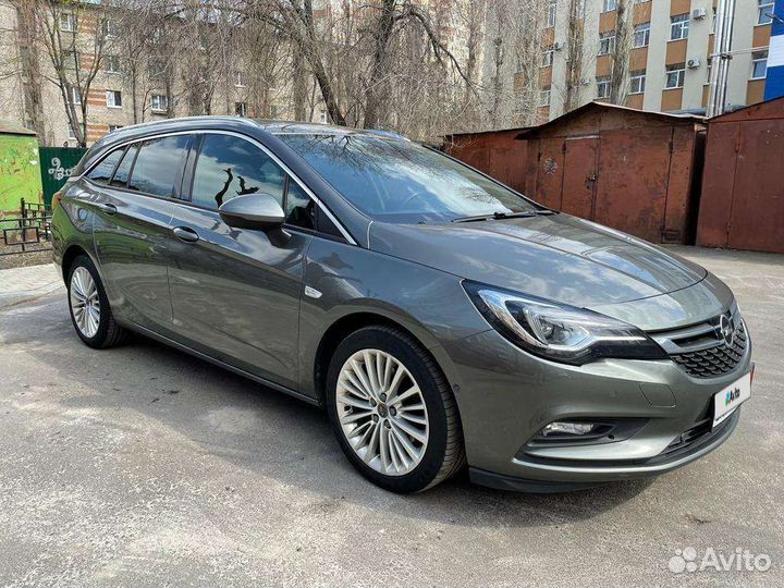 Opel Astra 1.6 AT, 2018, 116 000 км