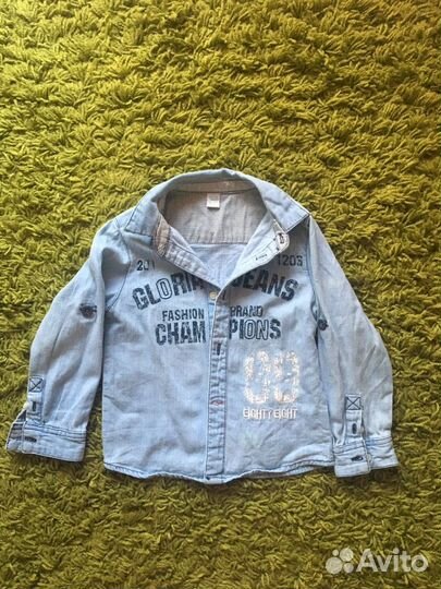 Детские рубашки от 1 годика и старше