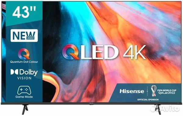 Телевизор Hisense 43E7HQ