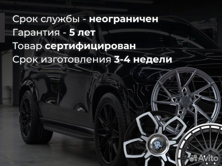 Кованые диски R20 Mercedes A, C, E, S, V-Class