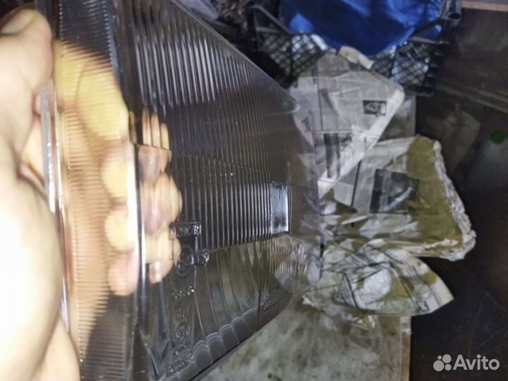 Стекло фары москвич 2141