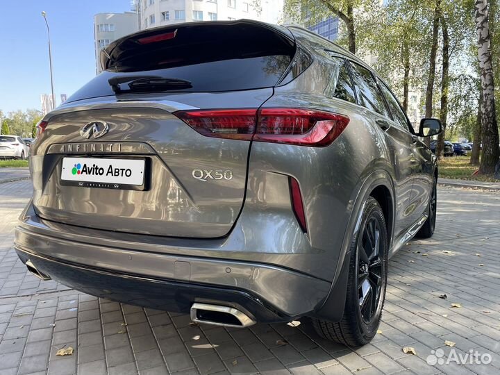 Infiniti QX50 2.0 CVT, 2021, 27 000 км