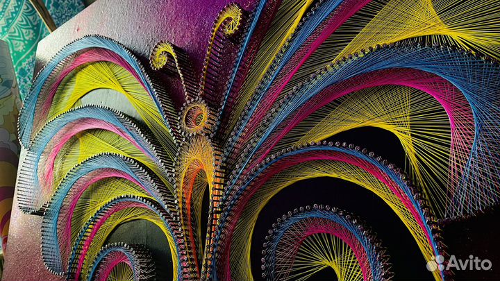Картина в подарок string art