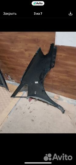 Крыло переднее левое на volkswagen sharan