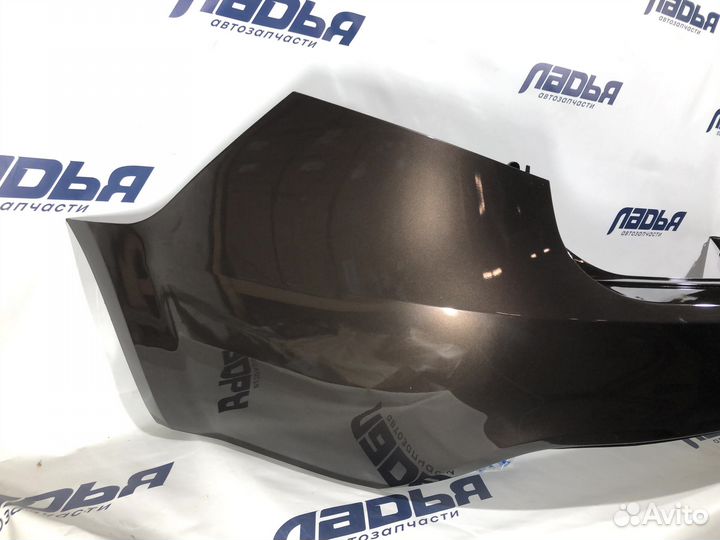 Бампер Kia Rio(11-15) задний седан Коричнеый (VC5)