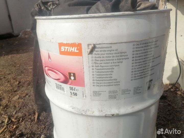 Масло stihl для 2х тактных двигателей
