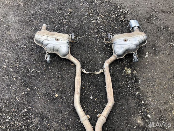 Глушитель mercedes w164 ml164