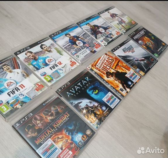 Sony PS3, диски на ps3