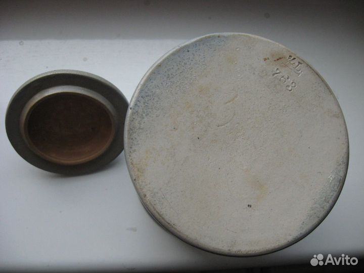 Антиквариат ваза со скульптурой