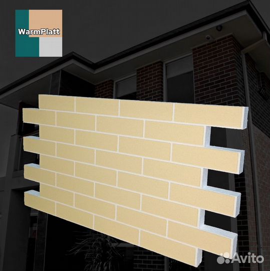 Фасадные термопанели под кирпич