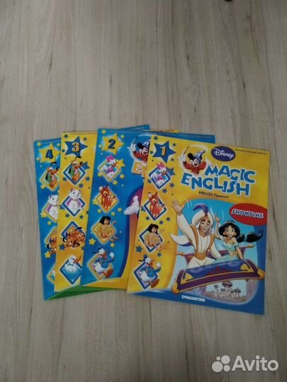 DVD диски Magic English Disney