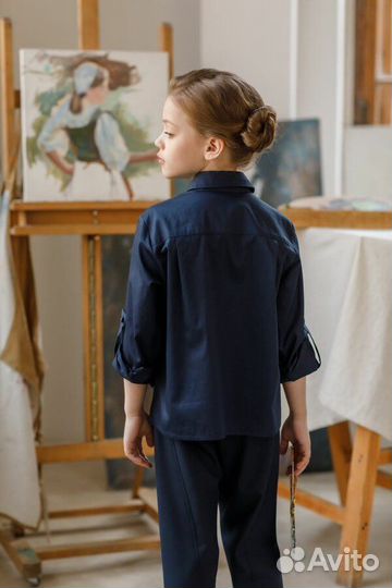 Новая рубашка Розовый Какаду (Дували) р.164