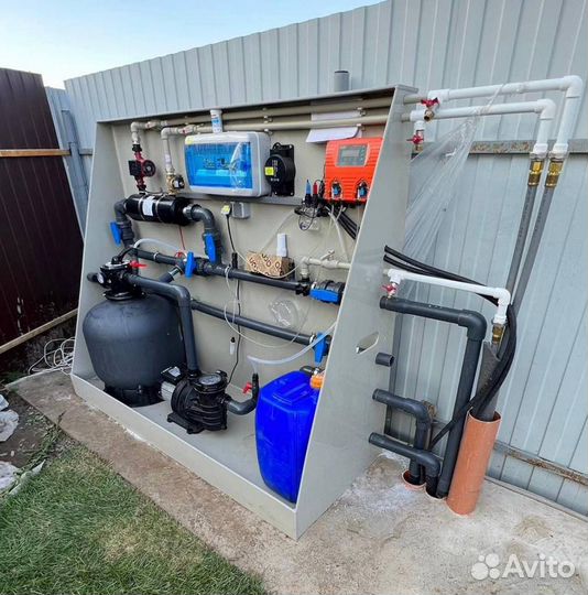 Сервисное обслуживание бассейнов, ремонт