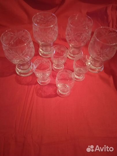 Стаканы, рюмки СССР