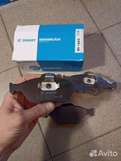 Передние тормозные колодки Ford fiesta fusion