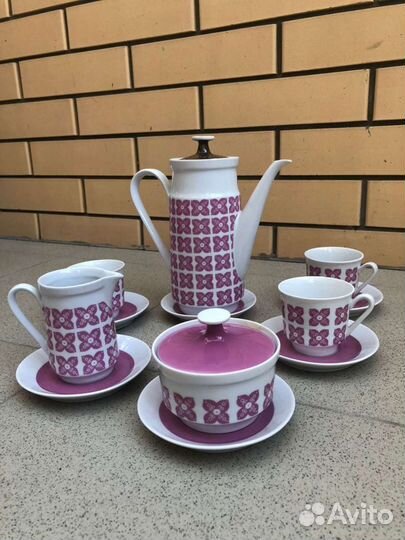 Сервиз кофейный Kahla Германия гдр