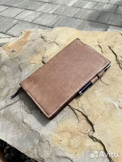 Блокнот ручной работы кожа козы