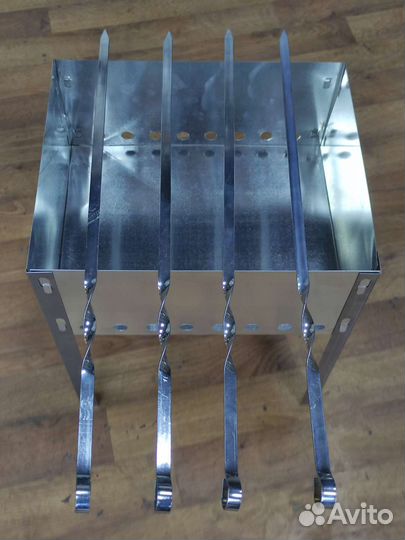 Мангал из нержавейки разборный