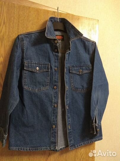 Джинсовая рубашка для мальчика