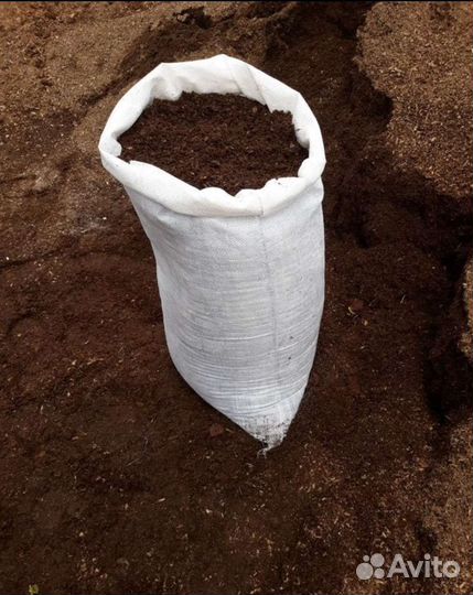 Навоз перегной в мешках