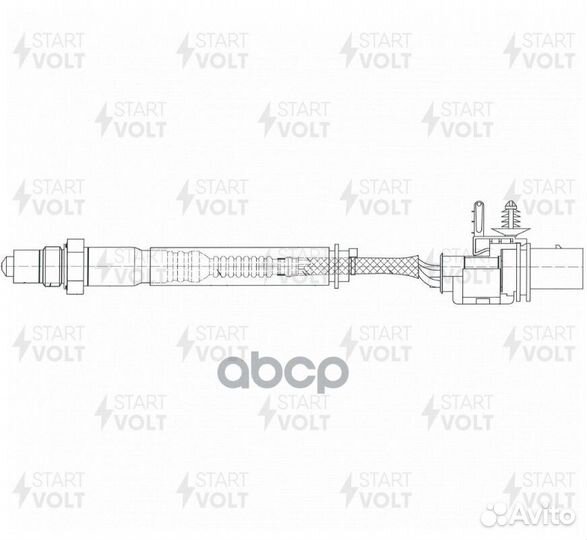 Датчик кисл. для а/м BMW 5 E60 (03) 2.5i/3.0i