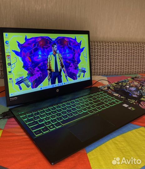 Ировой HP 144гц, GTX1060, 12GB, i5-8300H