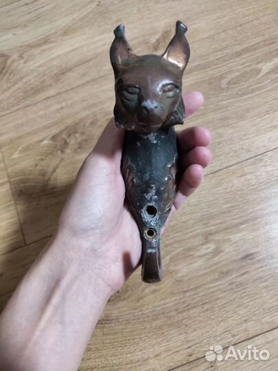 Крючок настенный СССР рысь