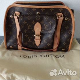 Louis vuitton сумка переноска для животных