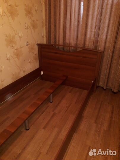 Кровать с матрасом бу 120200см