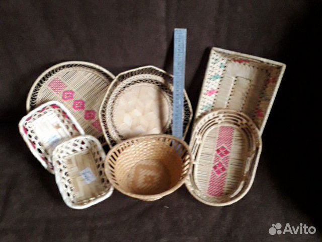 Корзины плетёные