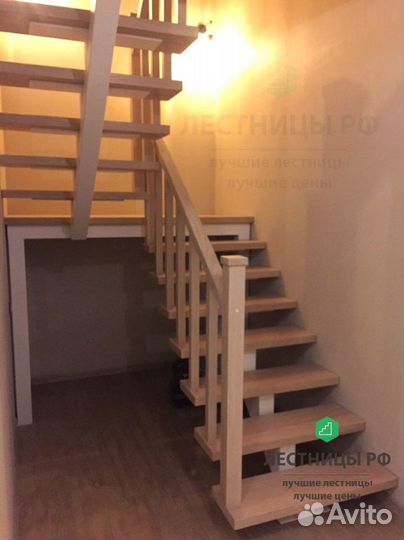 Металлокаркас лестницы