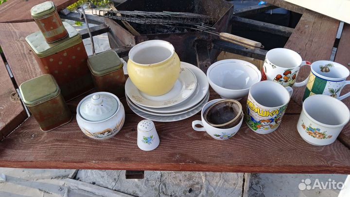 Набор посуды для дачи