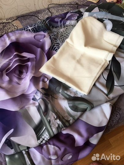 Комплект фотоштор + тюль