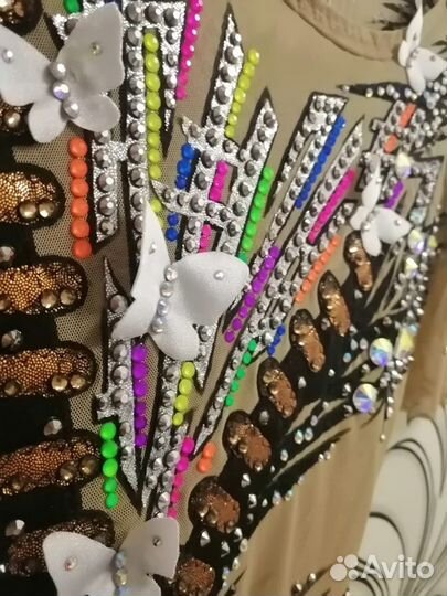 Купальник для художественной гимнастики p 140-150